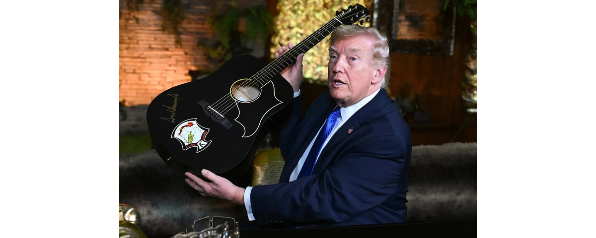 Le Président Donald Trump à Graceland