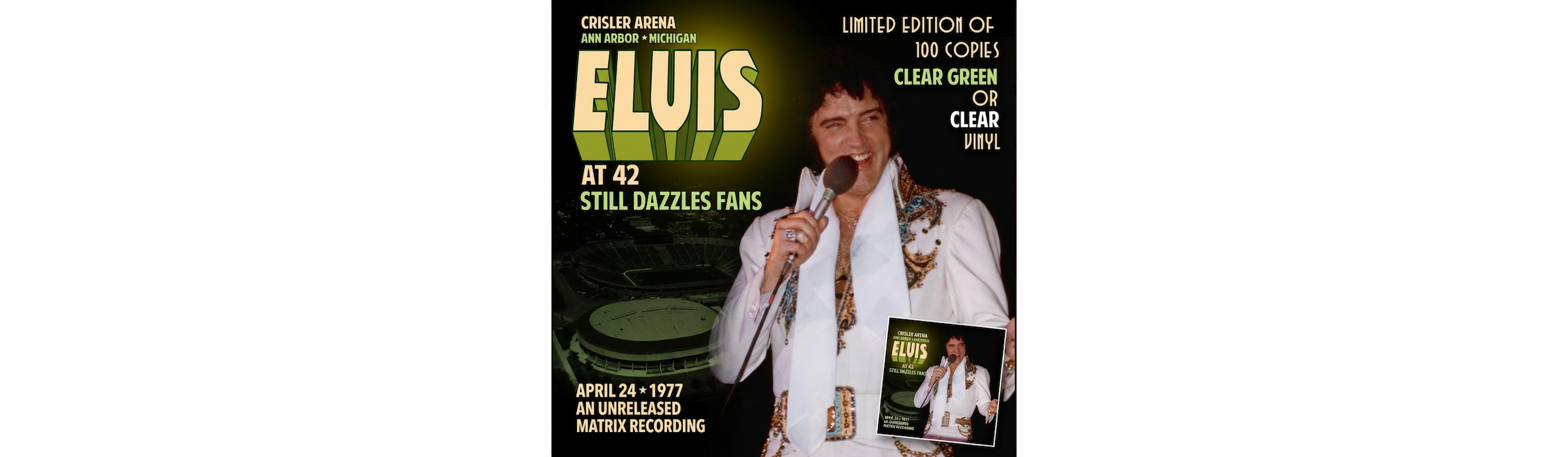 ELVIS AT 42: STILL DAZZLES FANS (Matrix Recordings)