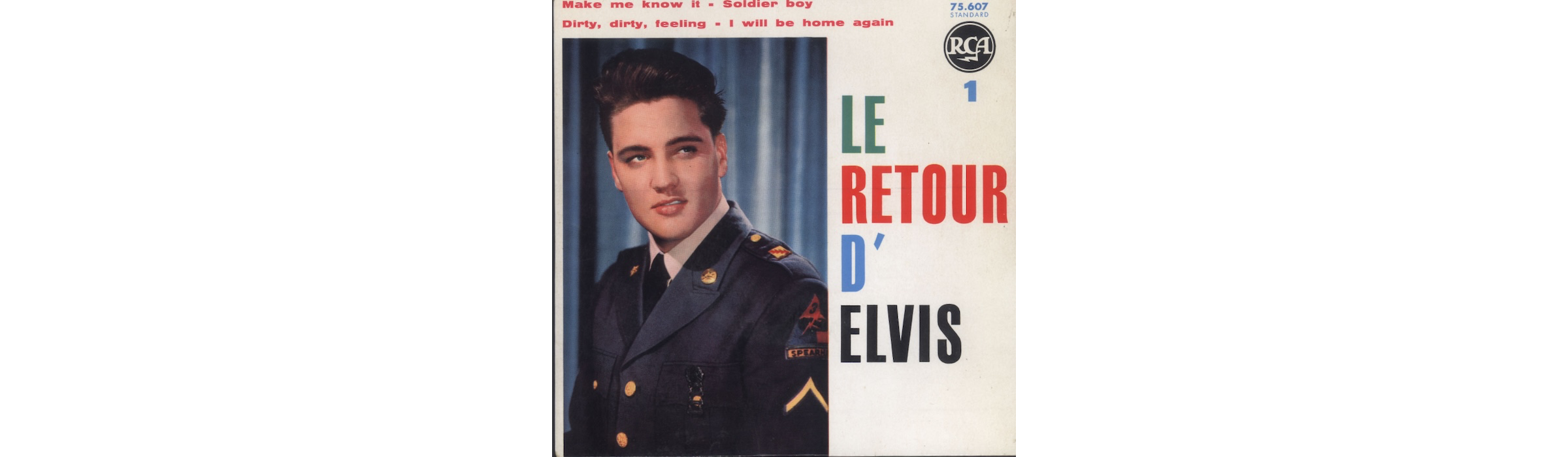 3 avril 1960, Le retour d&rsquo;Elvis